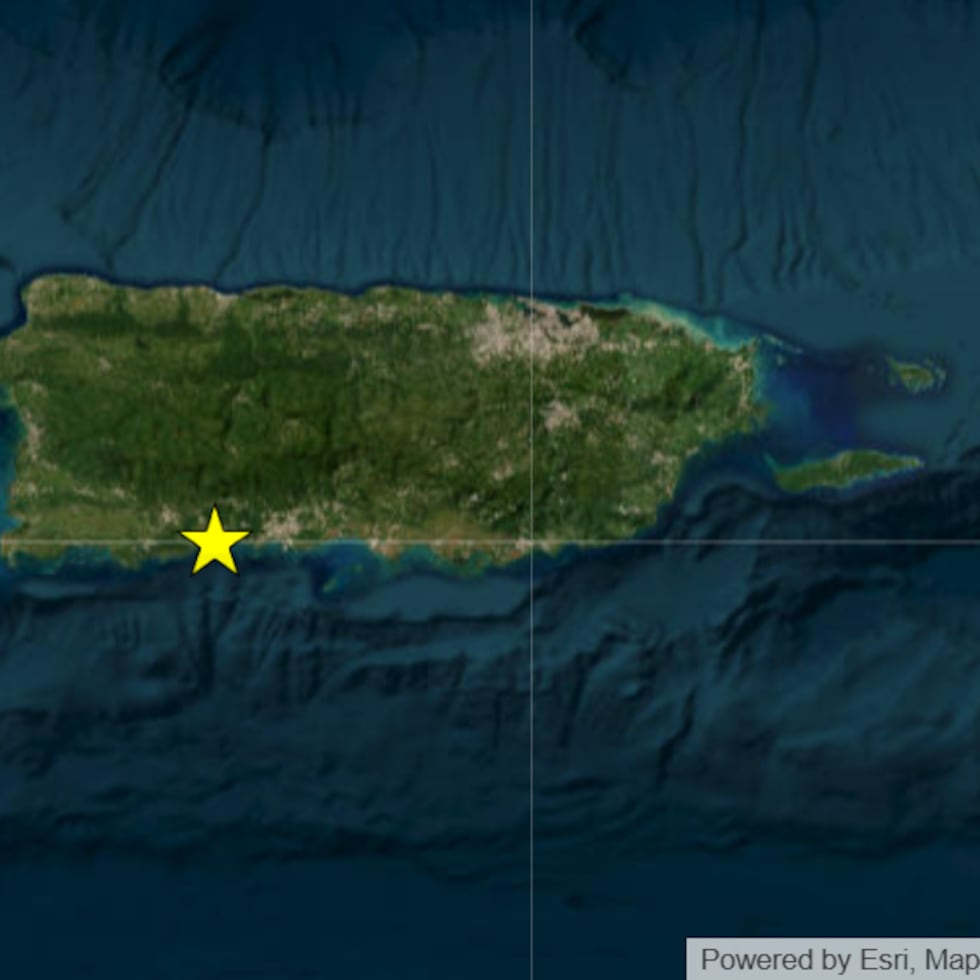 Un temblor se registró esta tarde en la zona sur del país.