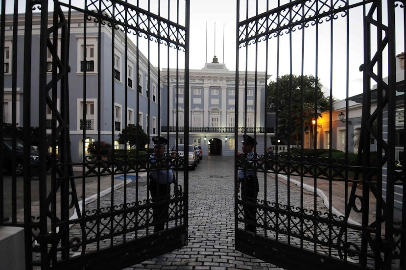Entrada de La Fortaleza en el Viejo San Juan. (GFR Media)
