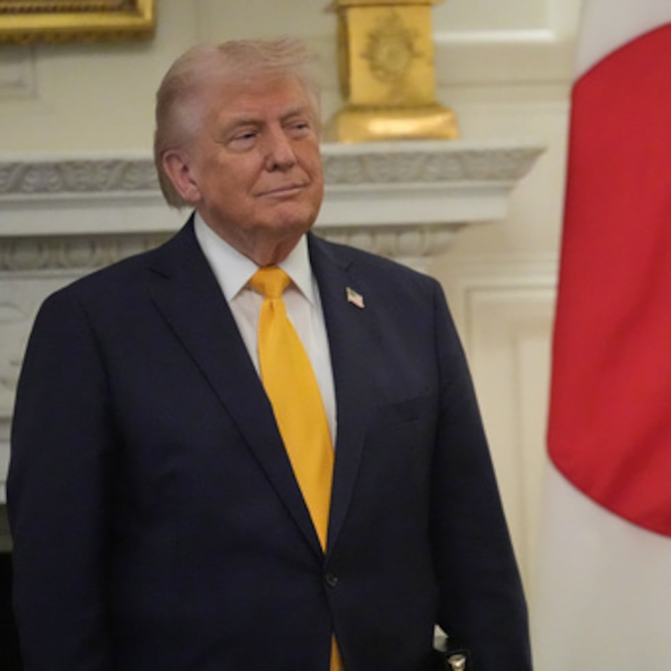 El presidente Donald Trump.