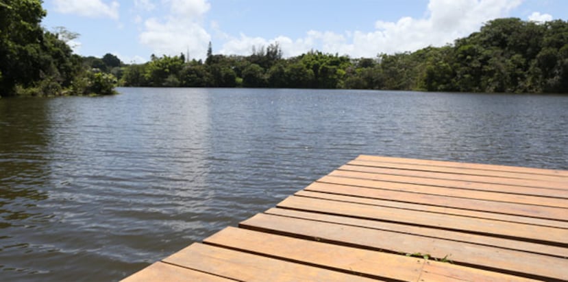 El lago de Cidra se encuentra bajo el nivel de ajustes operacionales y ha tenido un descenso continuo y acelerado. (Archivo)