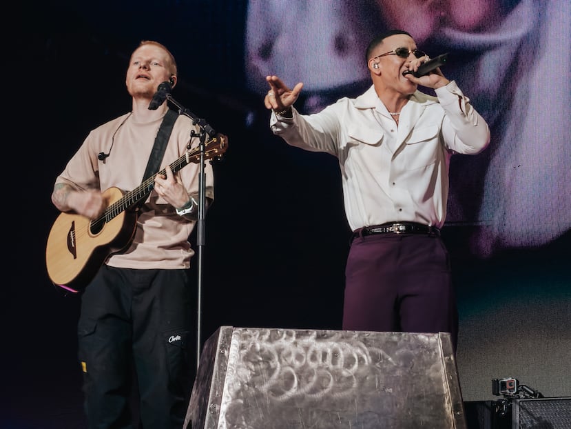 Ed Sheeran invitó a Daddy Yankee a su concierto en el Coliseo de Puerto Rico.