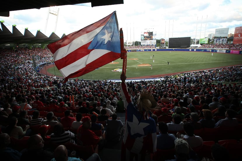 Imagen de un partido del Clásico Mundial de Béisbol en el Estadio Hiram Bithorn en 2009.