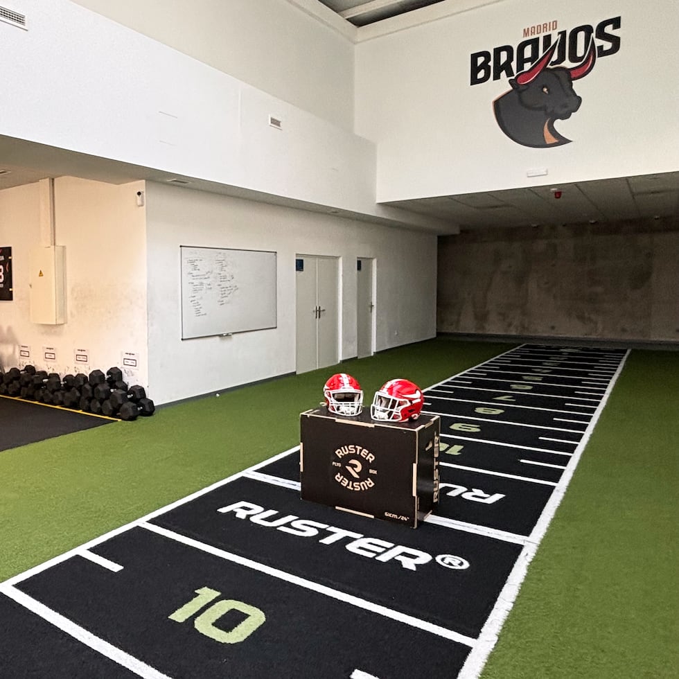 Facilidades de los Madrid Bravos, franquicia de fútbol americano en España.