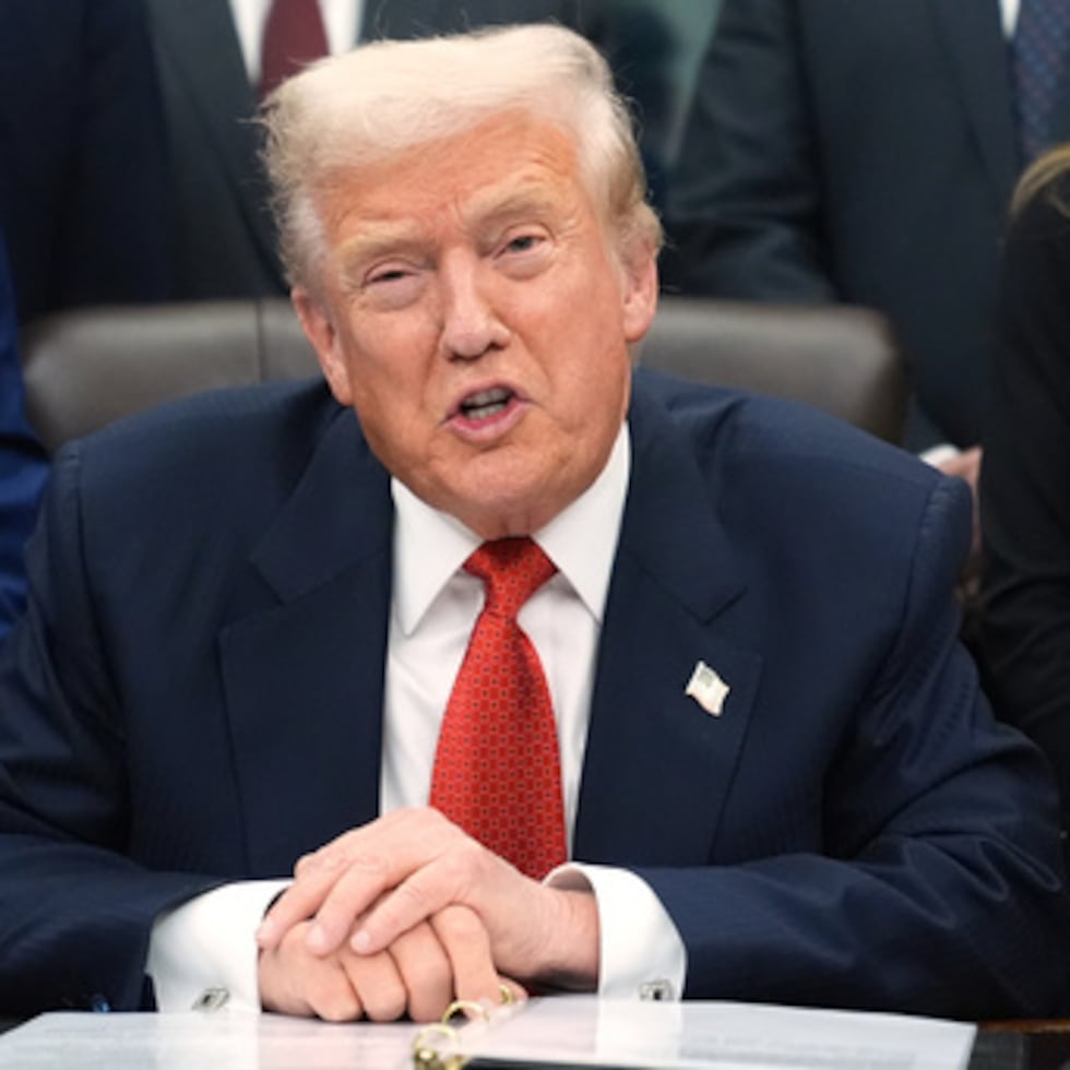 El presidente de Estados Unidos, Donald Trump.