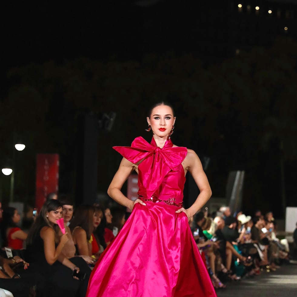 El desfile formó parte del segundo ciclo de presentaciones de San Juan Moda