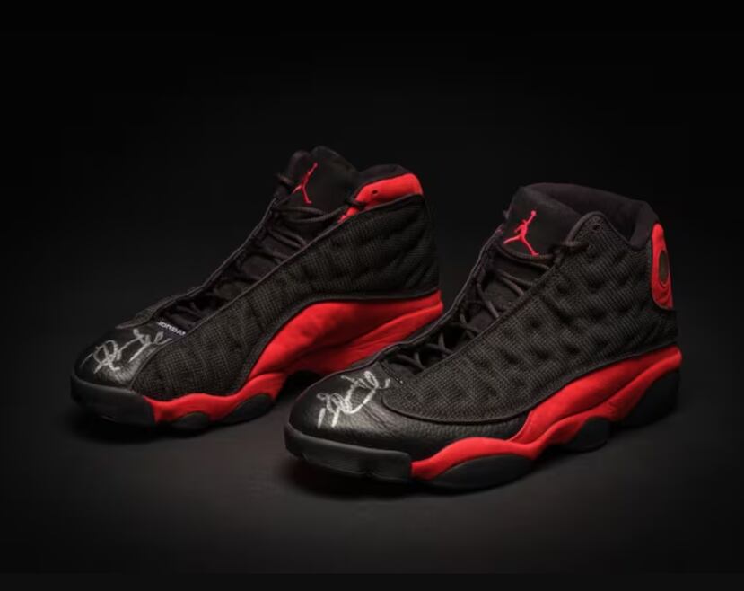 Air jordan 13 'The Last Dance' signed by Michael Jordan