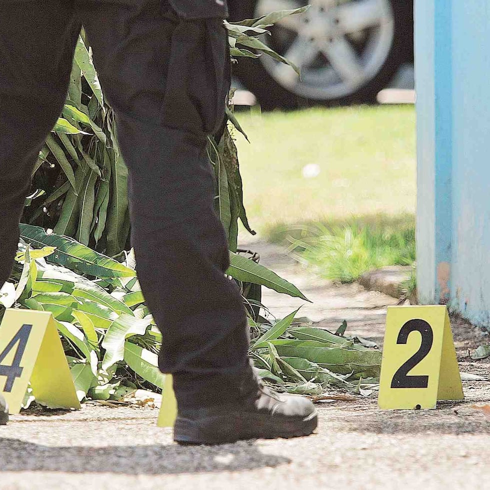 Una imagen de archivo de una escena del crimen.