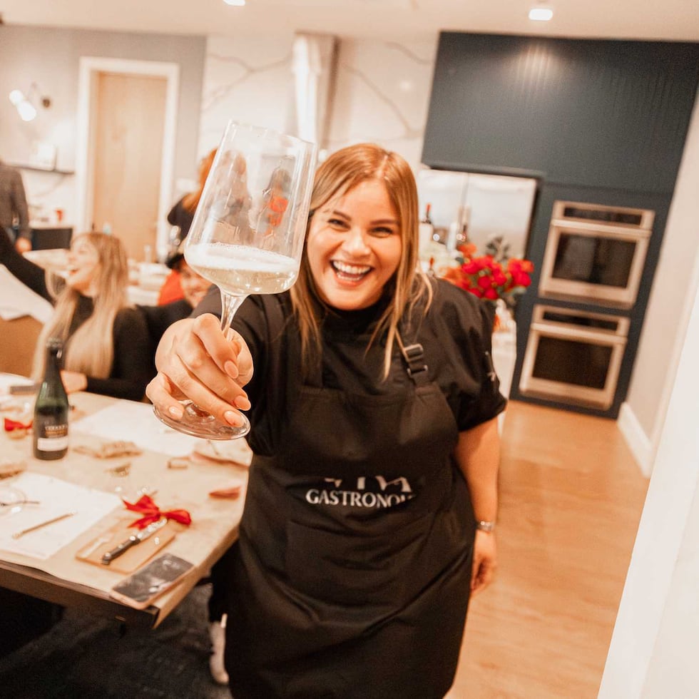 La chef Karla Medina de "Viva Gastronomy" en Texas.