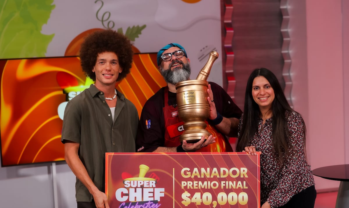 Erick “Chicho” Rodríguez convirtió las críticas en su ingrediente secreto para ganar “Super Chef Celebrities 5”