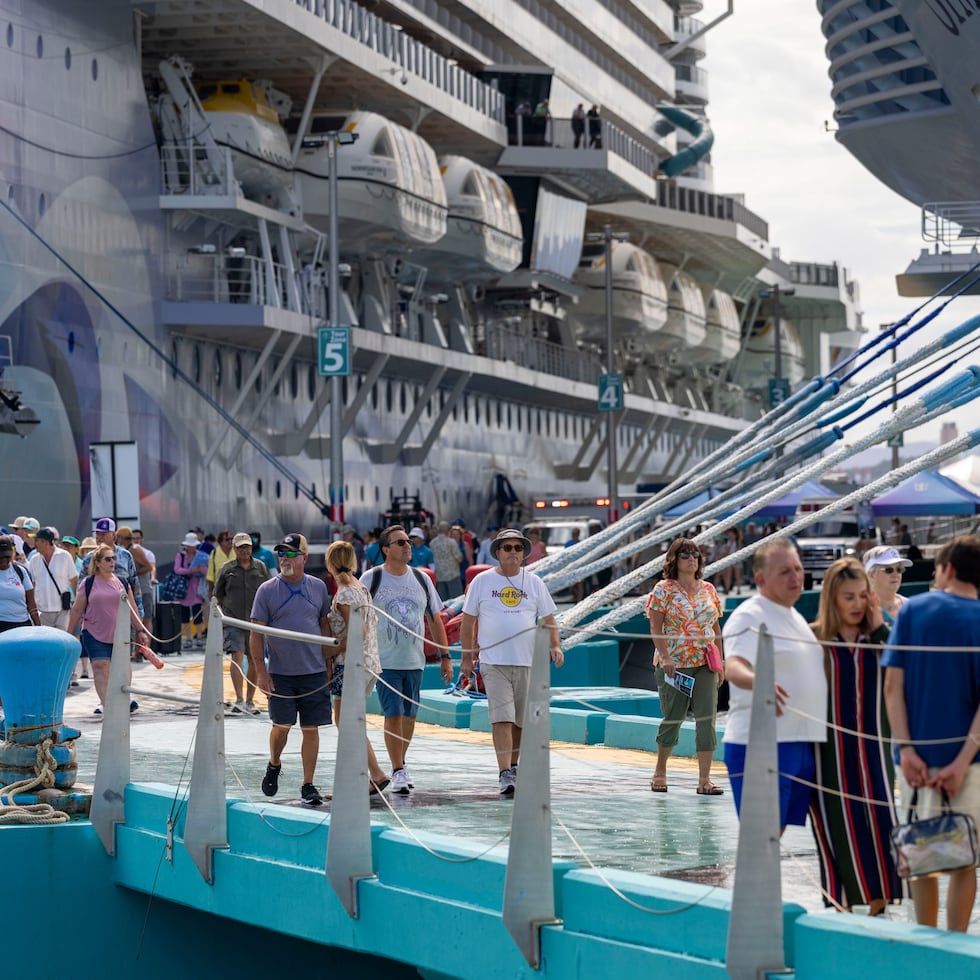 Al cierre de este año, se espera que los muelles de cruceros de San Juan reciban sobre dos millones de pasajeros.