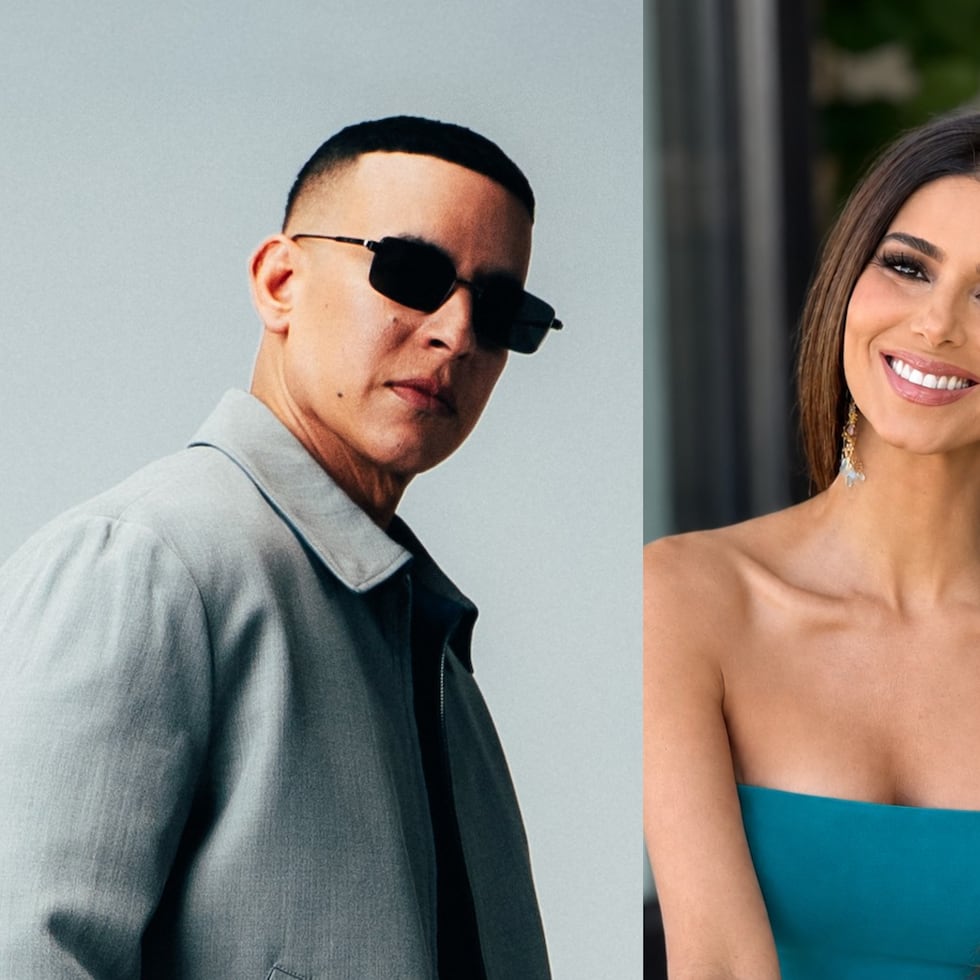 Desde la izquierda, Kanny García, Daddy Yankee y Roselyn Sánchez, participarán de la ceremonia de los Latin Grammy 2026.