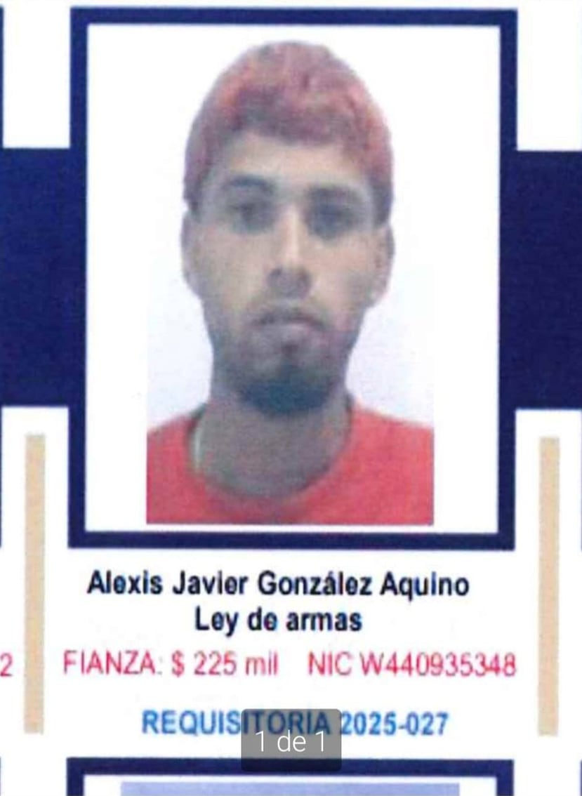 Alexis Javier González Aquino, de 30 años.