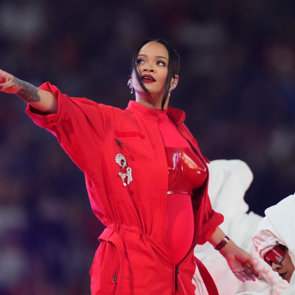 La cantante Rihanna.