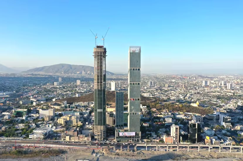 La torre Rise, ubicada al lado de la Torre Obispado, se convertirá en la más alta de Latinoamérica