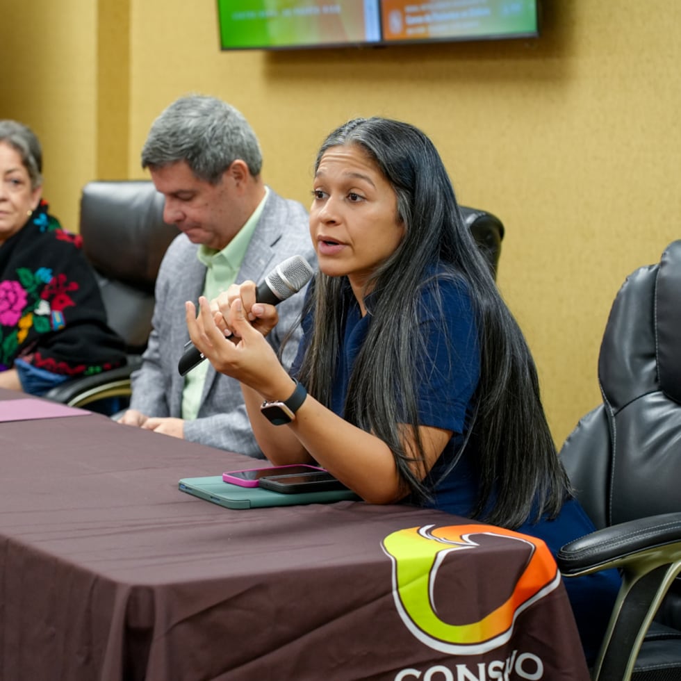 A la derecha, Brendalis Pacheco Cruz, directora ejecutiva del Consejo Renal de Puerto Rico.