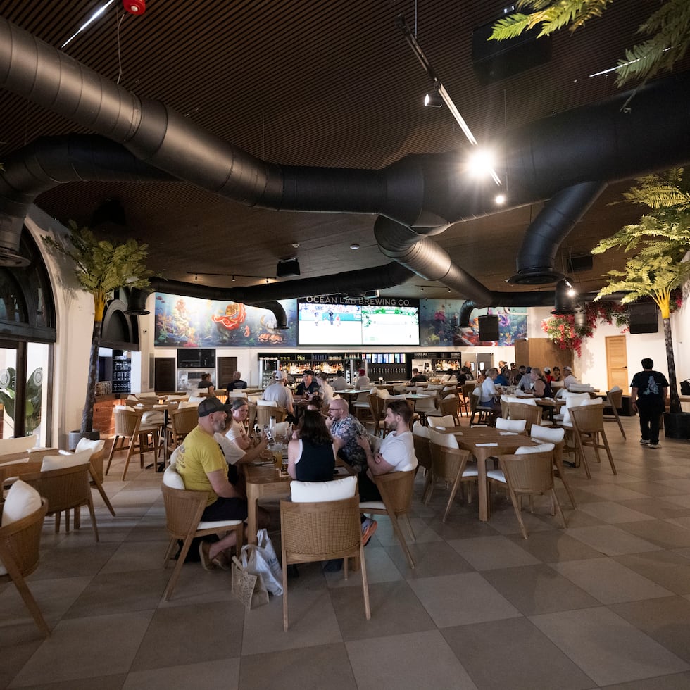 Una vista del nuevo restaurante de Ocean Lab en Viejo San Juan que, entre sus atributos, acomoda 140 comensales.