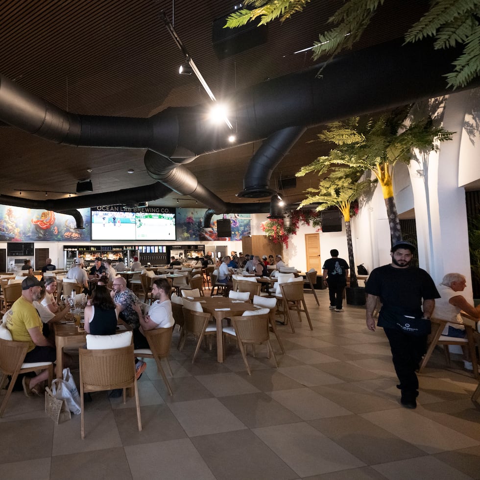 The new Ocean Lab store, which employs 50 people, is located in the structure that until June 2024 housed Señor Frog’s restaurant.