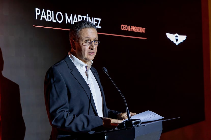 Pablo Martínez, presidente y principal oficial ejecutivo (CEO, en inglés) de Genesis de Puerto Rico, durante la presentación del nuevo modelo, ayer, jueves, en el concesionario de Genesis en Plaza Las Américas, en San Juan.