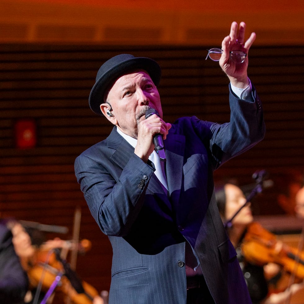 El cantautor panameño Rubén Blades.