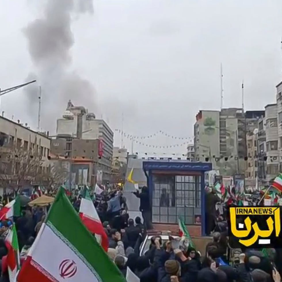 Israel atacó este viernes los alrededores de una manifestación de apoyo a Palestina en la que se encontraban miles de personas en el centro de Teherán, entre ellas el secretario del Consejo Supremo de Seguridad Nacional, Ali Lariyani.