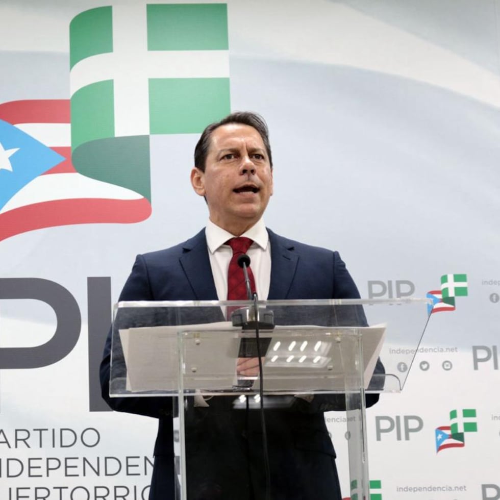 Juan Dalmau Ramírez, secretario general del PIP.