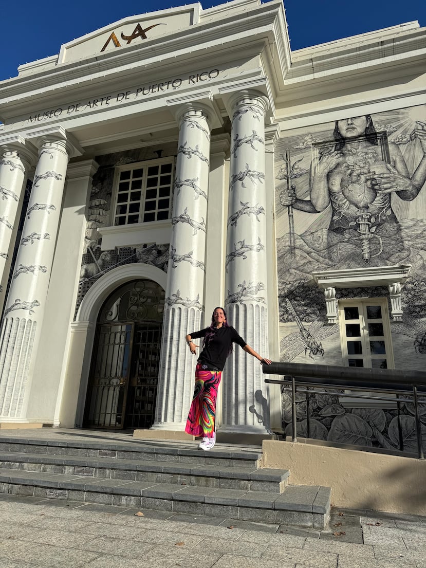 La artista Christina Lewis