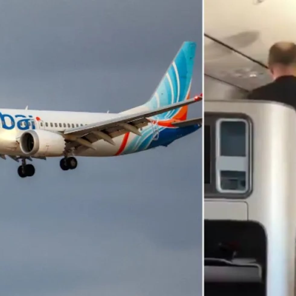 El incidente se produjo en un avión de FlyDubai.