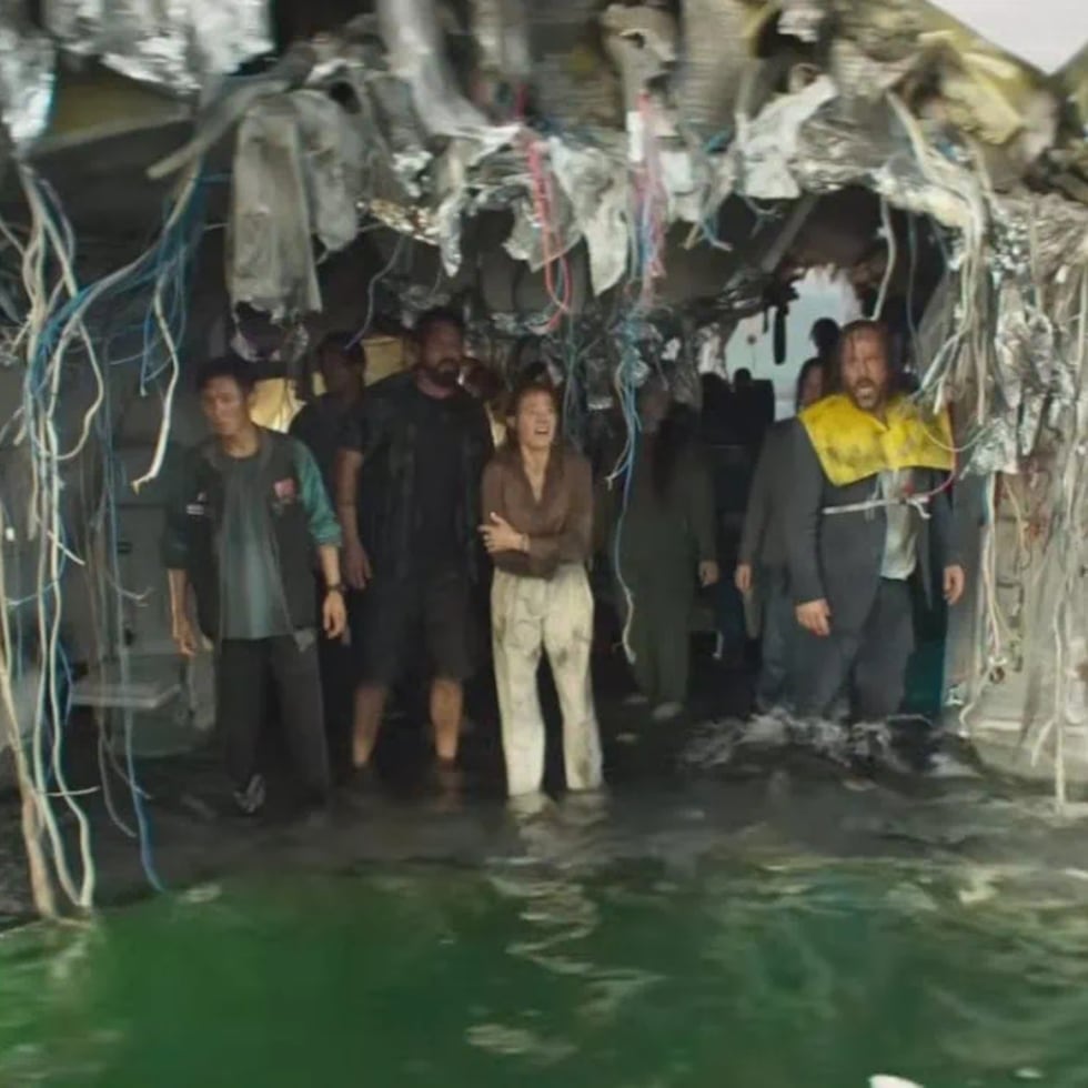 Una escena de la película "Deep Water".