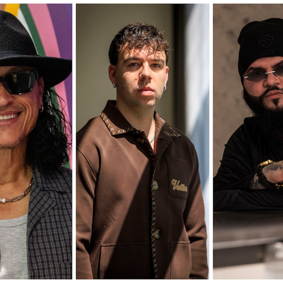 Elvis Crespo, Quevedo y Farruko.