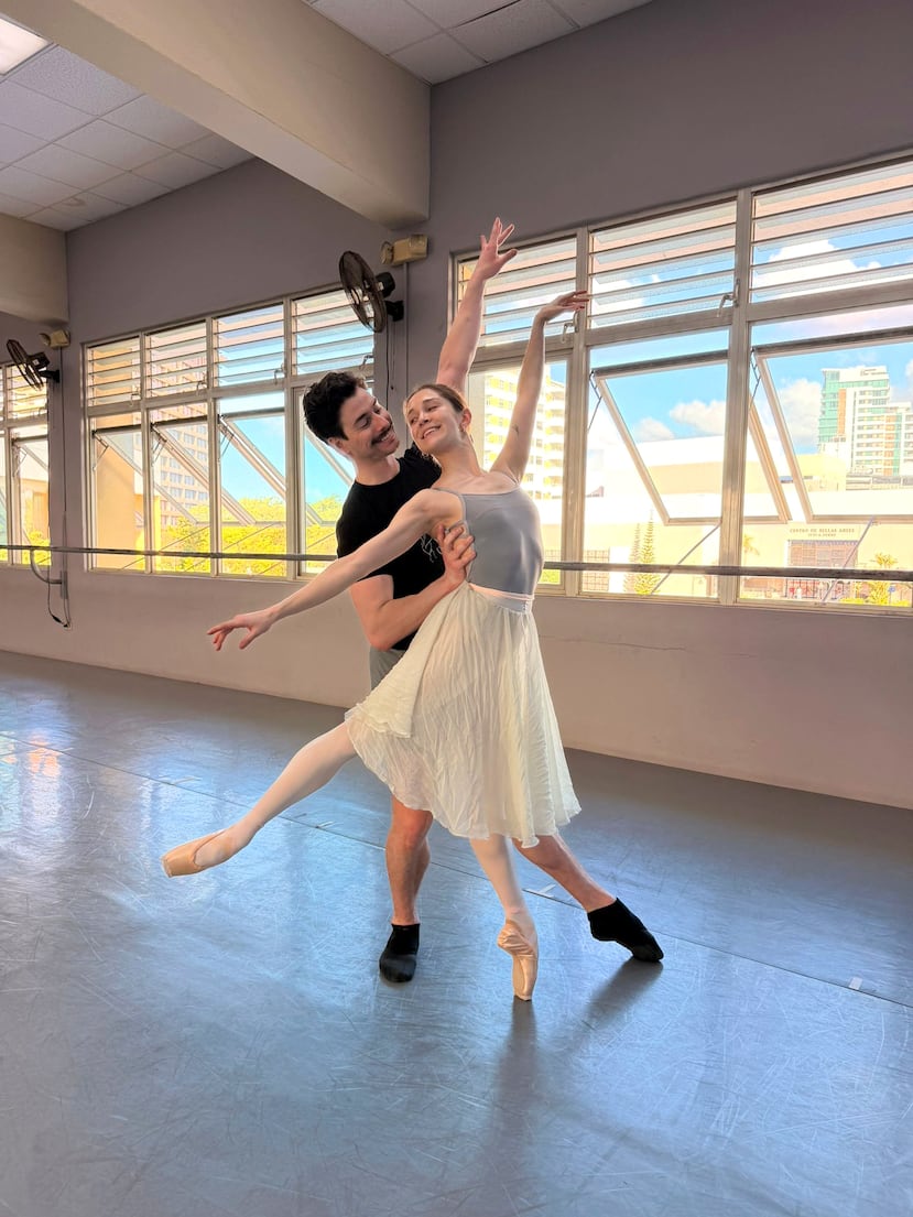 Scarlett Güémez y Sterling Baca, reconocidos artistas del Philadelphia Ballet.