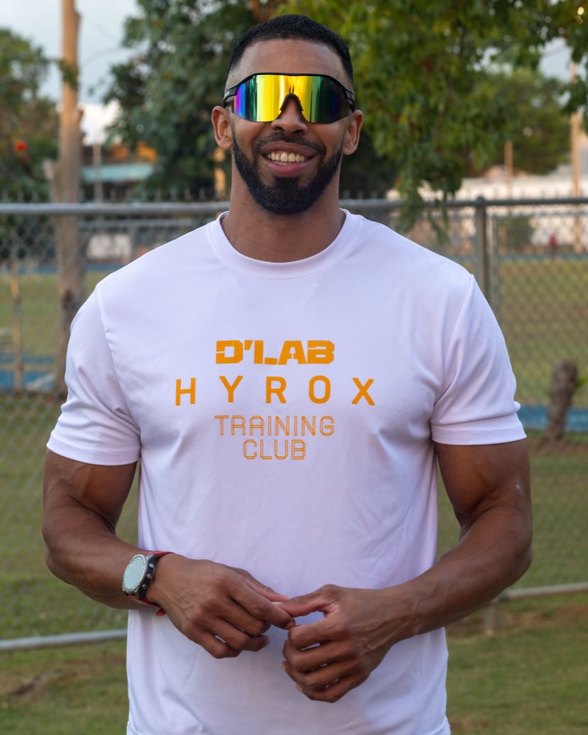El instructor físico Edwin Sánchez, creador del D’ Lab Hyrox Training Club.