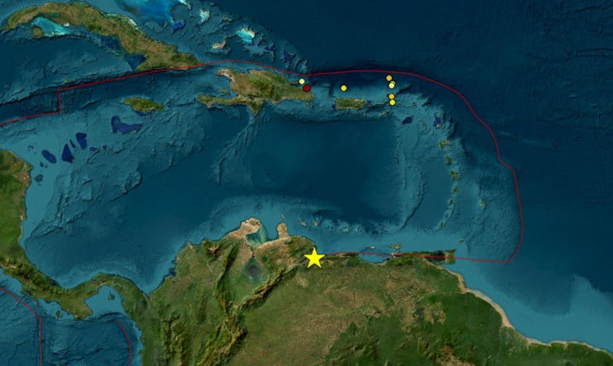 Cancelan advertencia de tsunami para el Caribe debido a terremotos de magnitud 7.1 y 7.5 en Venezuela