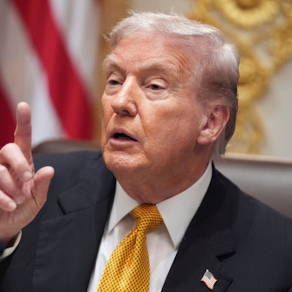 El presidente Donald Trump.