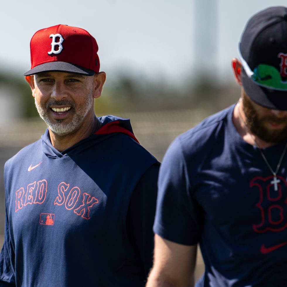 In Boston, Alex Cora (left) established himself as a manager, won a World Series and led the team to a .534 winning percentage during his eight seasons at the helm.