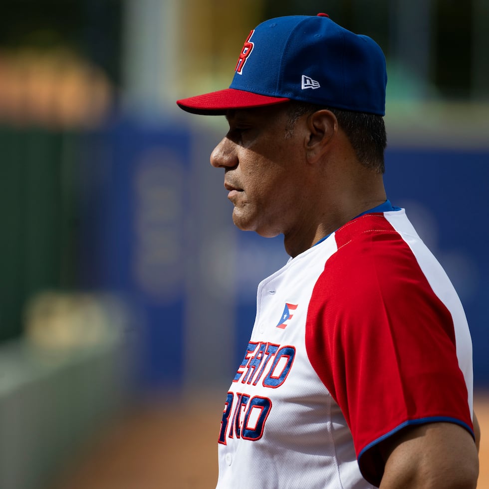 Juan "Igor" González, dirigente del seleccionado de béisbol en los Juegos.