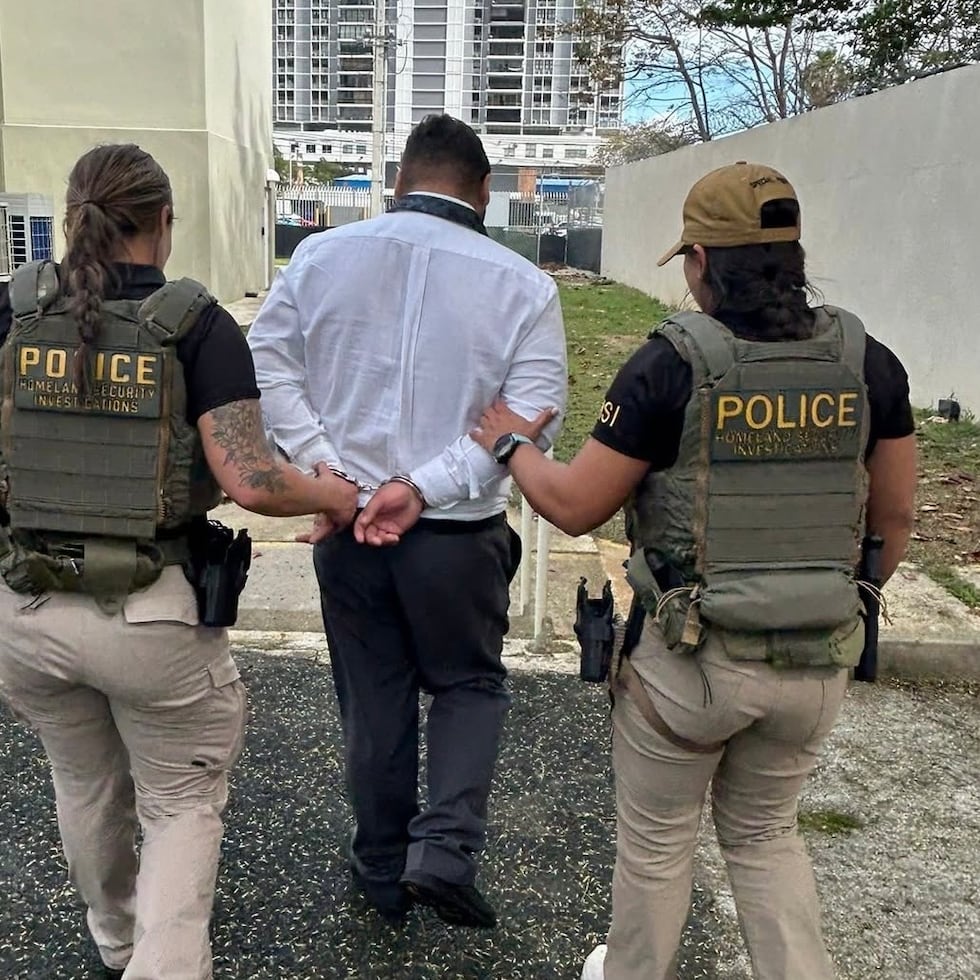 Jadhiel Andrés Cedeño Gómez fue arrestado el 12 de febrero.