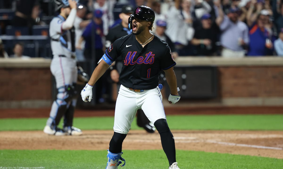 Bambinazo de M.J. Meléndez da triunfo a los Mets en entradas extra