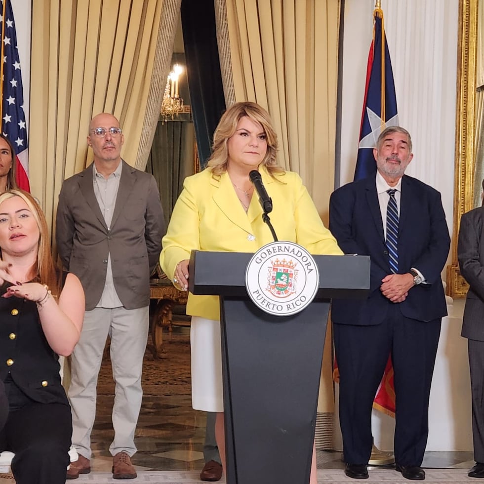 La gobernadora Jenniffer González nuevamente hizo un llamamiento al pueblo para que sea mesurado con el uso del agua potable.