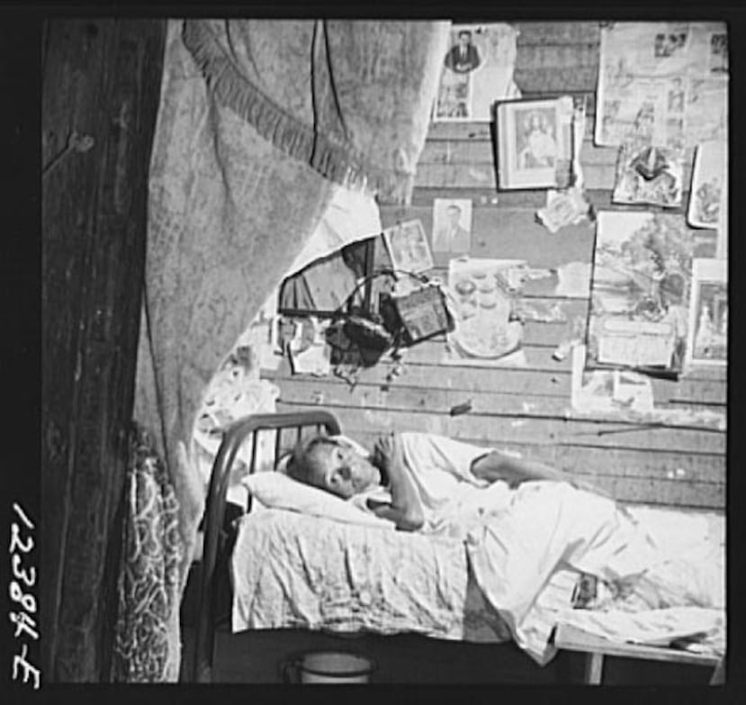 Así vivían las familias en el arrabal Salsipuedes. (Fuente: Library of Congress)