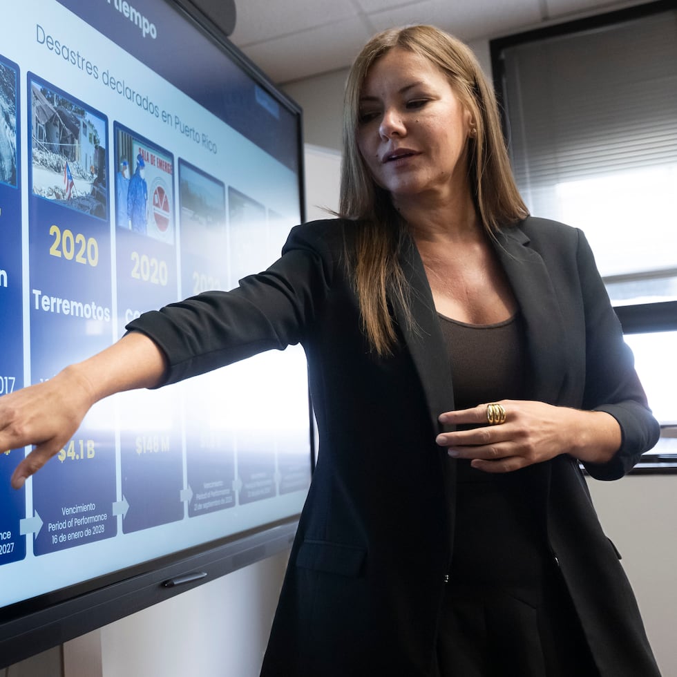 Respecto a la reconstrucción o proyectos relacionados con el huracán María, Marín Colón destacó que, de un total de 23,653 daños, unos 5,564 proyectos están completados.