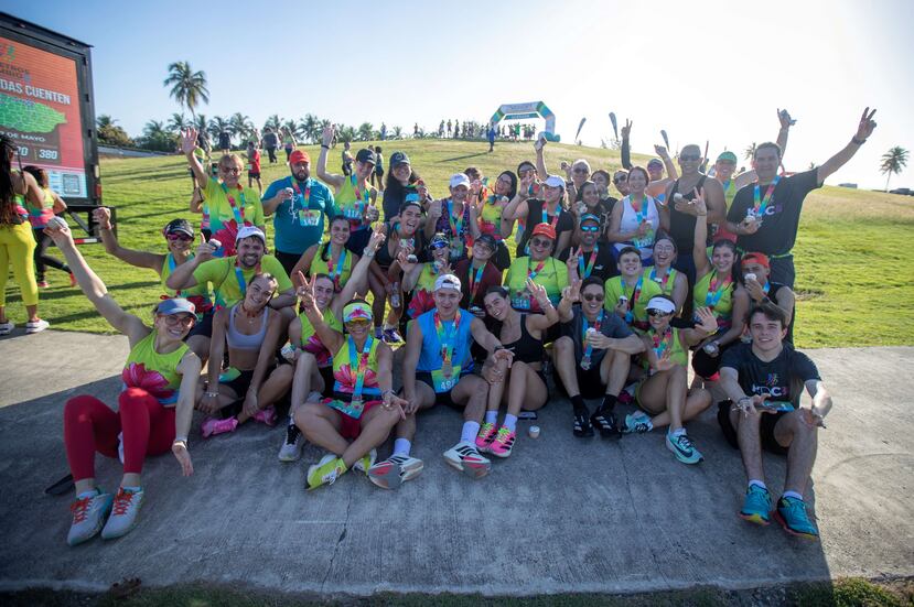 Grupo participante del 5K Kilómetros de Cambio.