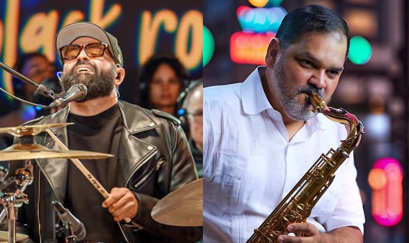 A la izquierda, David Rivera y, a la derecha, Luis Rodríguez.
