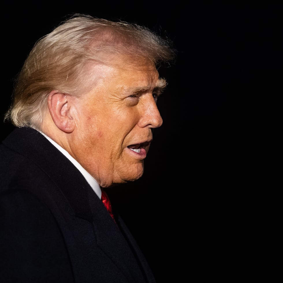 El presidente de Estados Unidos, Donald Trump.