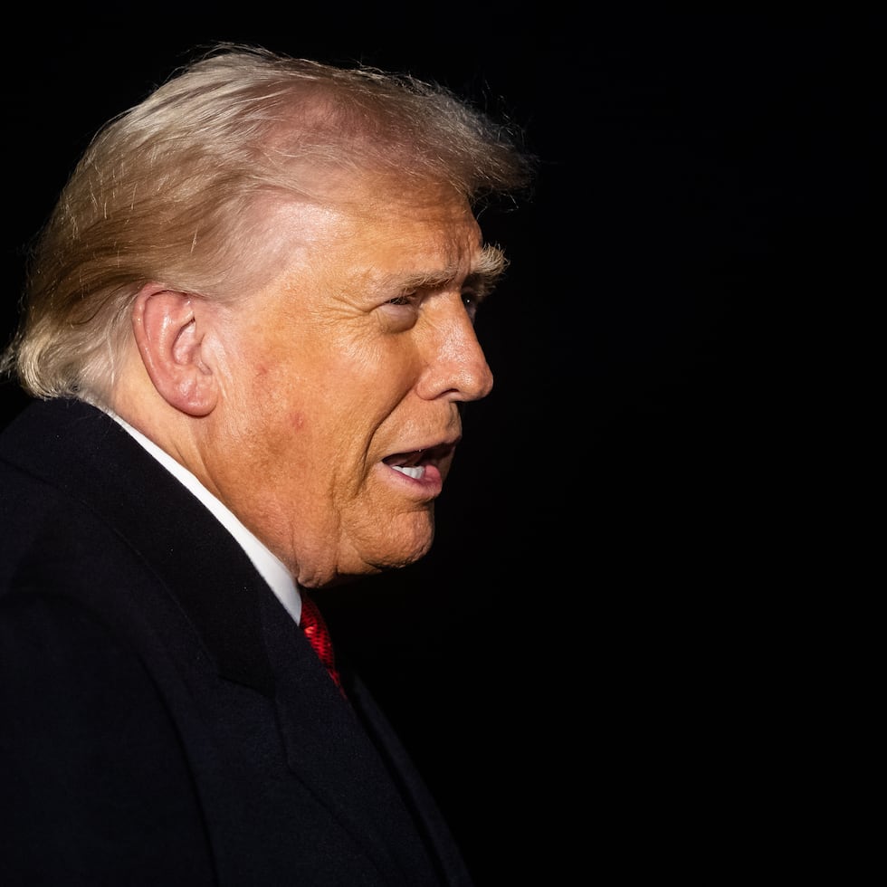 El presidente de Estados Unidos, Donald Trump.