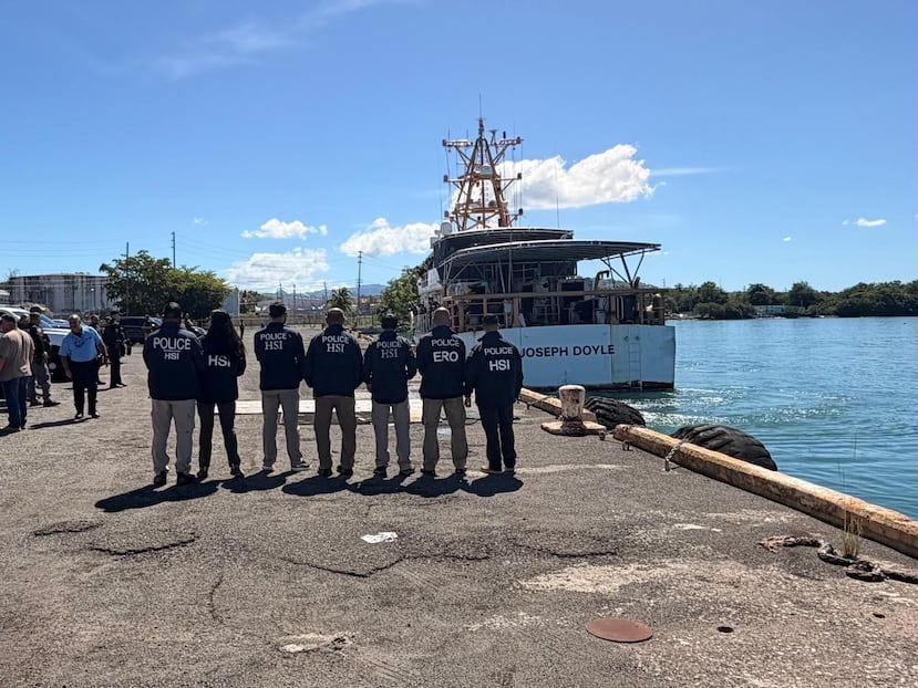 Imagen suministrada por HSI en relación a la acusación de tres personas por el caso de la yola que naufragó cerca de Isla de Mona, donde fallecieron tres personas y otras 12 quedaron desaparecidas.