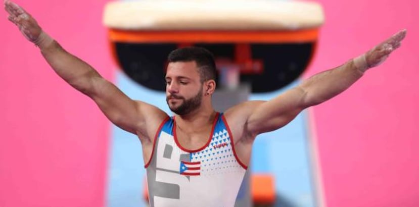 José ‘Gussy’ López logró dos finales, una en el evento all around y otra en el salto del caballo, en donde quedó a dos puestos de la medalla de bronce. (juan.martinez@gfrmedia.com)