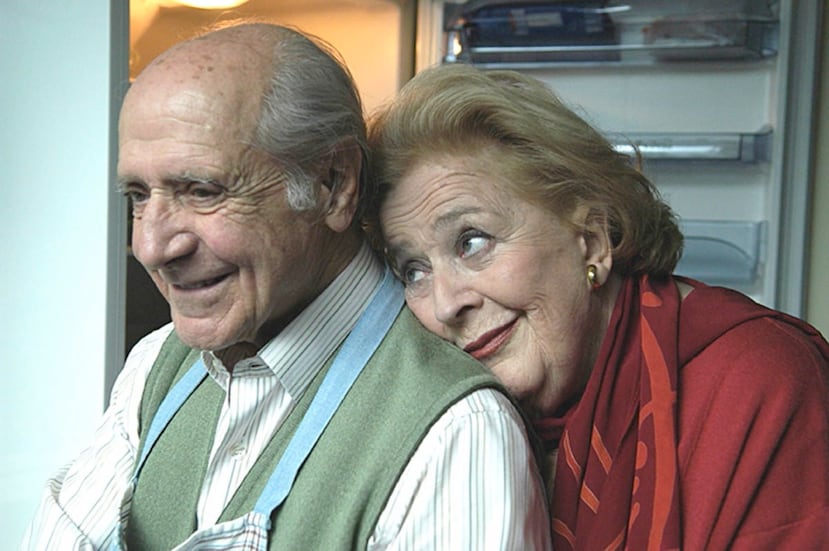 Los actores China Zorrilla y Manuel Alexandre en "Elsa y Fred".