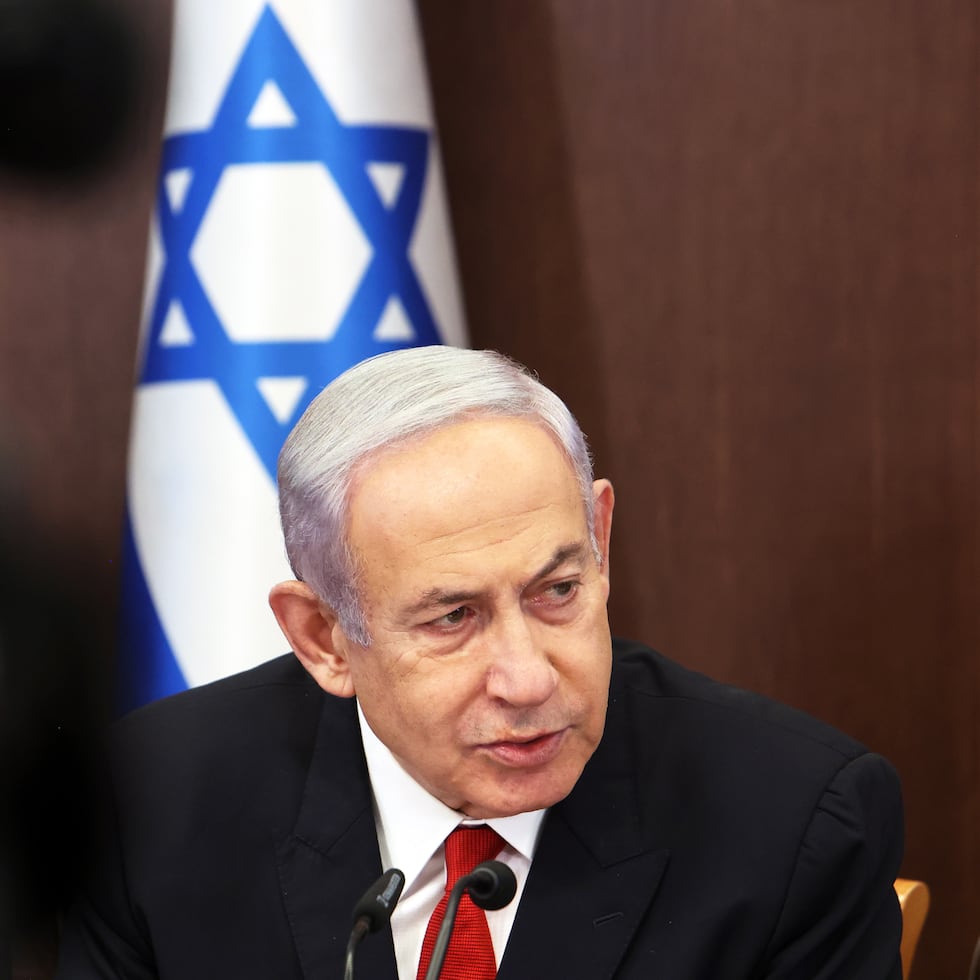 El primer ministro de Israel, Benjamín Netanyahu.
