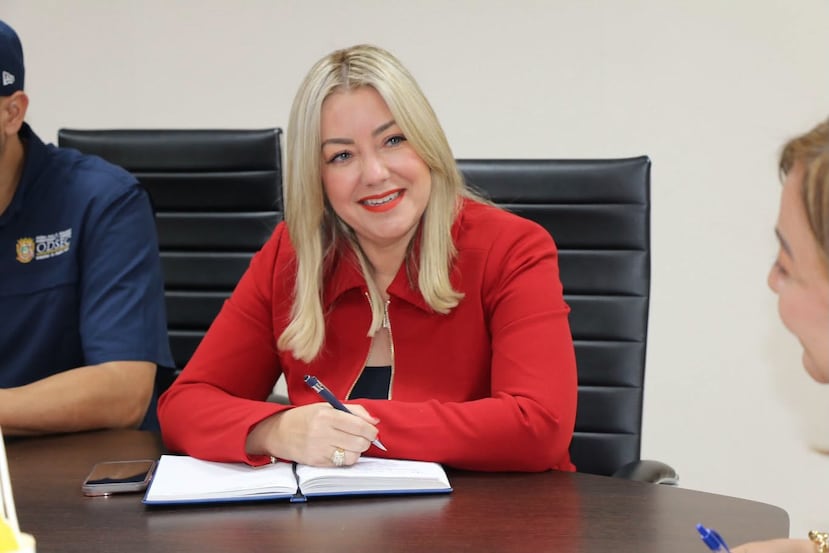 Keren Riquelme, directora de la Oficina para el Desarrollo Socioeconómico y Comunitario.