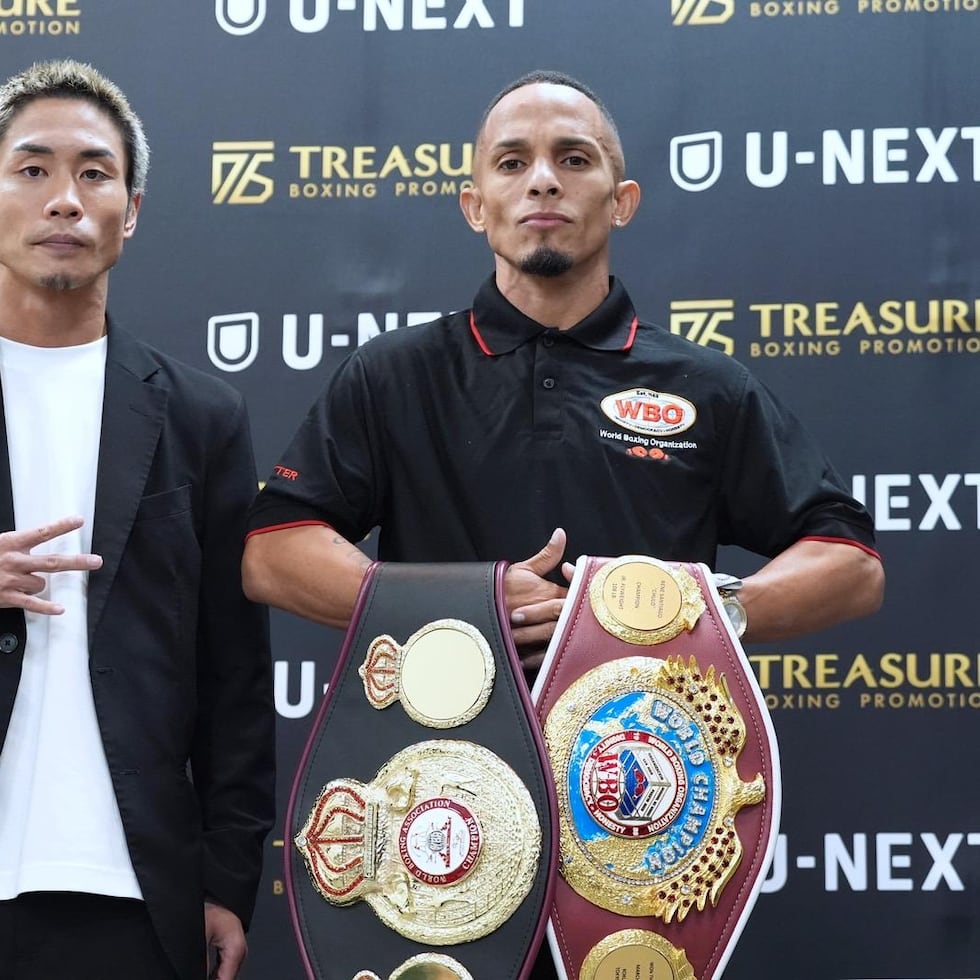 De izquierda a derecha, Masataka Taniguchi y René Santiago.